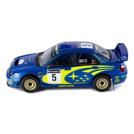 SUBARU IMPREZA WRC R. BURNS - R. REID RALLY DE GRAN BRETAÑA 2001" IXO 24RAL026A.22 ESCALA 1/24"