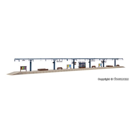 ANDÉN TECHO CUBIERTO 48,8cm VOLLMER 47538 ESCALA N