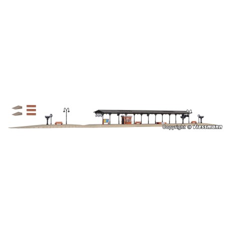 ANDÉN CUBIERTO 65cm VOLLMER 47504 ESCALA N