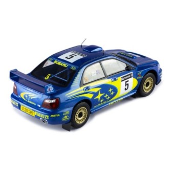 SUBARU IMPREZA WRC R. BURNS - R. REID RALLY DE GRAN BRETAÑA 2001" IXO 24RAL026A.22 ESCALA 1/24"