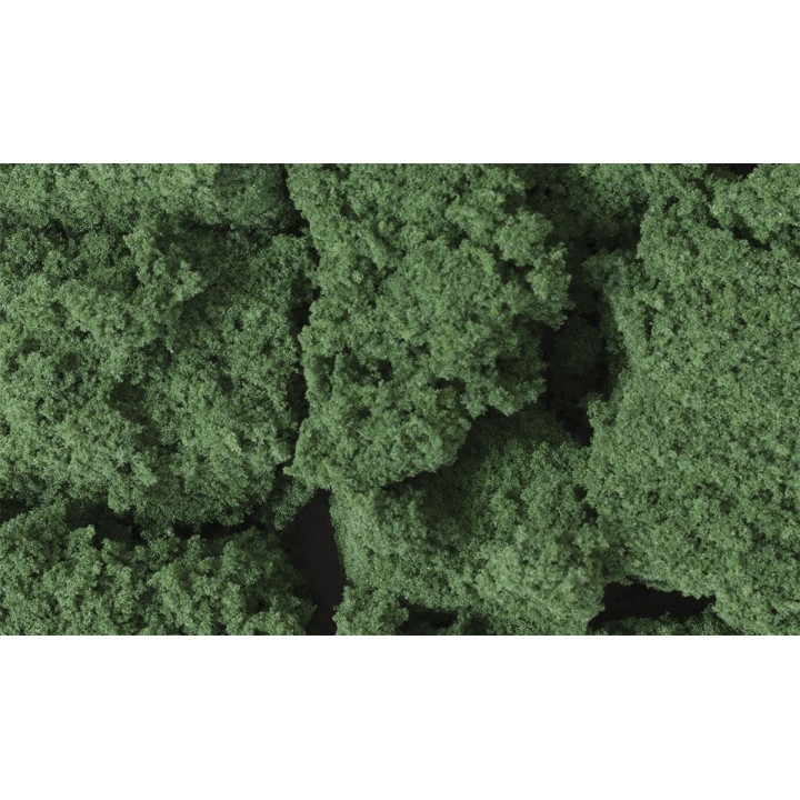 FOLLAJE GRUESO VERDE OSCURO WOODLAND SCENICS FC59