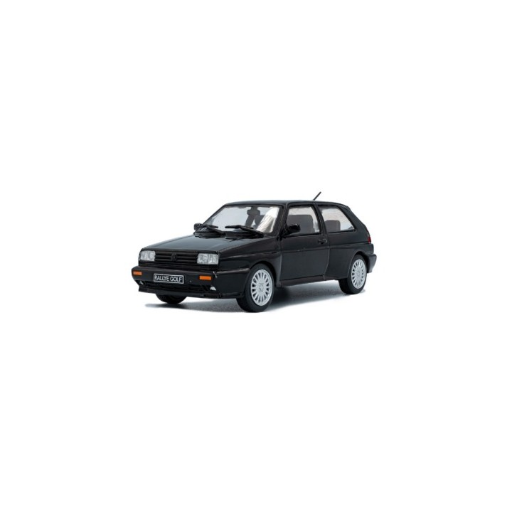VOLKSWAGEN GOLF RALLYE 1989" NEGRO SOLIDO S4311303 ESCALA 1/43"