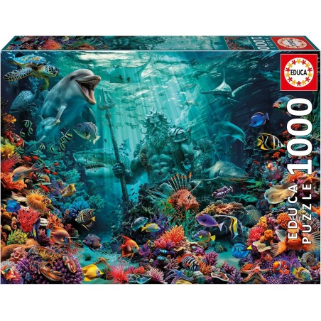 ARRECIFE DE CORAL POSEIDÓN 1000 PIEZAS EDUCA 20174