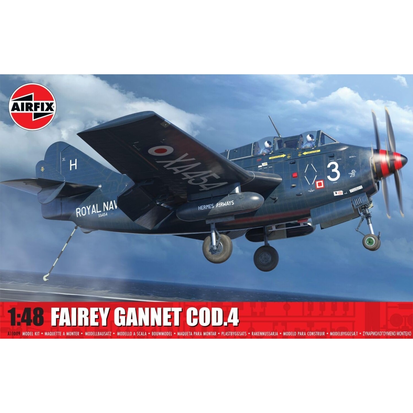 FAREY CANNET COD.4 AIRFIX A11009 ESCALA 1/48