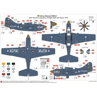 FAREY CANNET COD.4 AIRFIX A11009 ESCALA 1/48