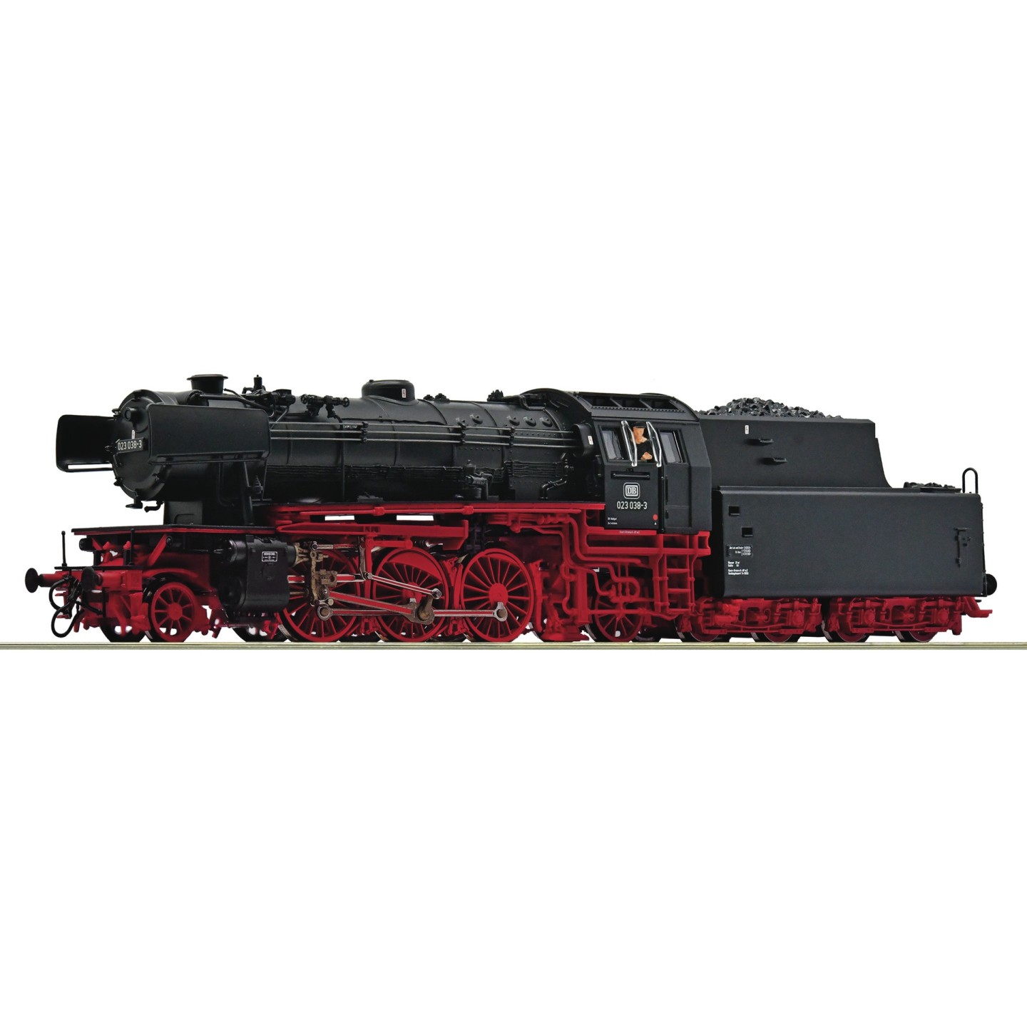 LOCOMOTORA VAPOR 023 038-3 DB ROCO 70251 ESCALA H0