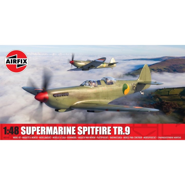 SUPERMARINE SPITFIRE TR.9 AIRFIX A05143 ESCALA 1/48