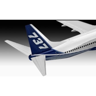 KIT CON PINTURAS BOEING 737-800 REVELL 63809 ESCALA 1/288