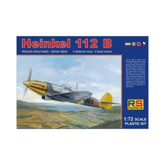 HEINKEL 112 B HUNGARY RS MODEL 1/72