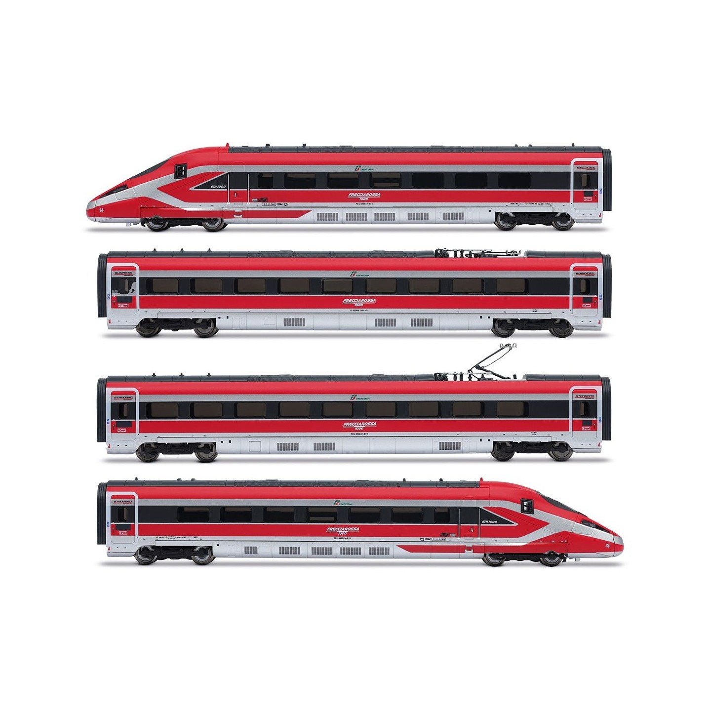 TREN DE ALTA VELOCIDAD FRECCIAROSSA 1000" FS ARNOLD HN2619 ESCALA N"