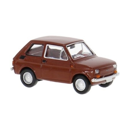 FIAT 126 MARRÓN BREKINA 22372 ESCALA H0
