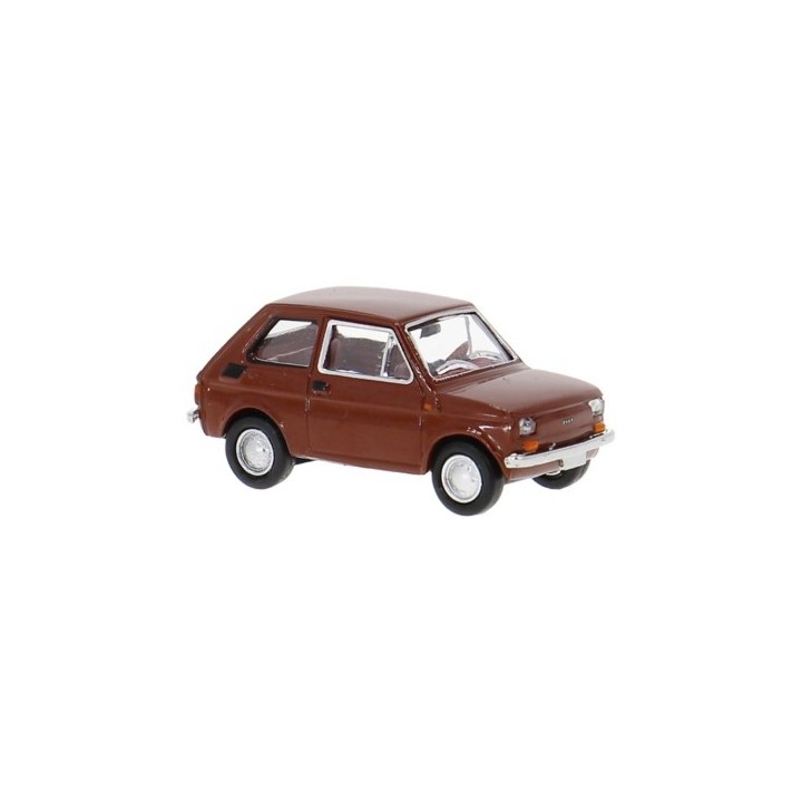 FIAT 126 MARRÓN BREKINA 22372 ESCALA H0