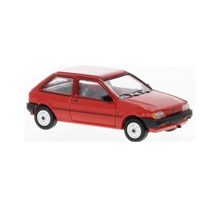 FORD FIESTA MK III ROJO 1989 PCX 870461 ESCALA H0