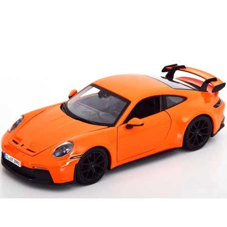 PORSCHE 911 (992) GT3 NARANJA 2021 BURAGO 21104 ESCALA 1/24