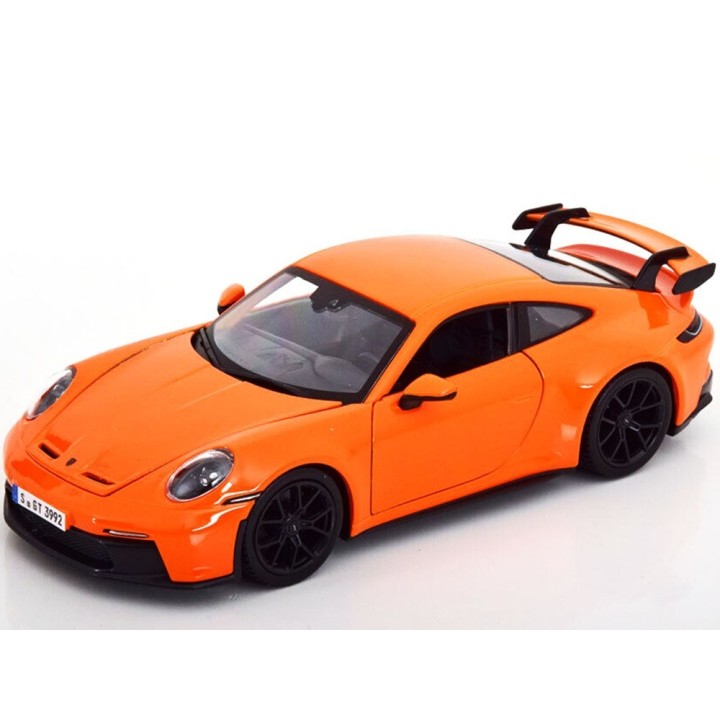 PORSCHE 911 (992) GT3 NARANJA 2021 BURAGO 21104 ESCALA 1/24