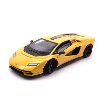 LAMBORGHINI COUNTACH LPI 800-4 AMARILLO 2022 WELLY 24114 ESCALA 1/24