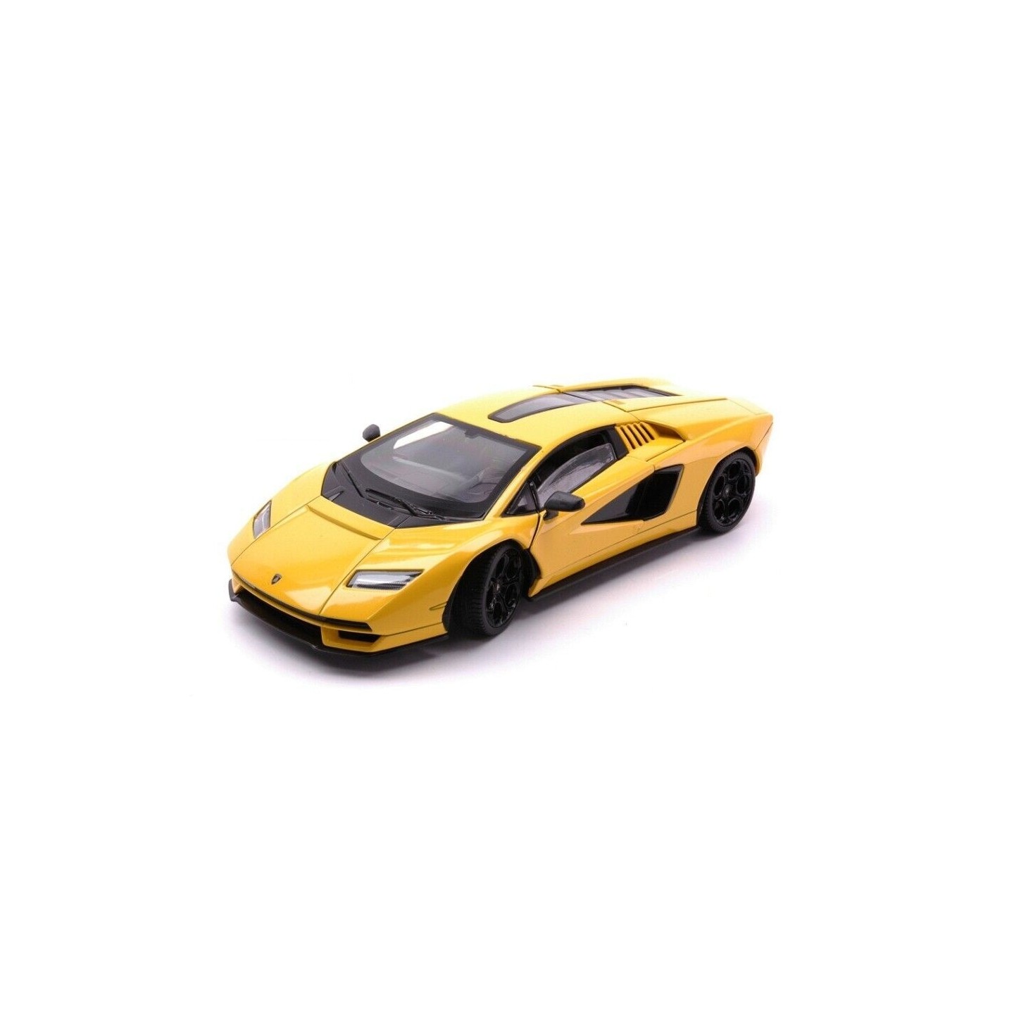 LAMBORGHINI COUNTACH LPI 800-4 AMARILLO 2022 WELLY 24114 ESCALA 1/24