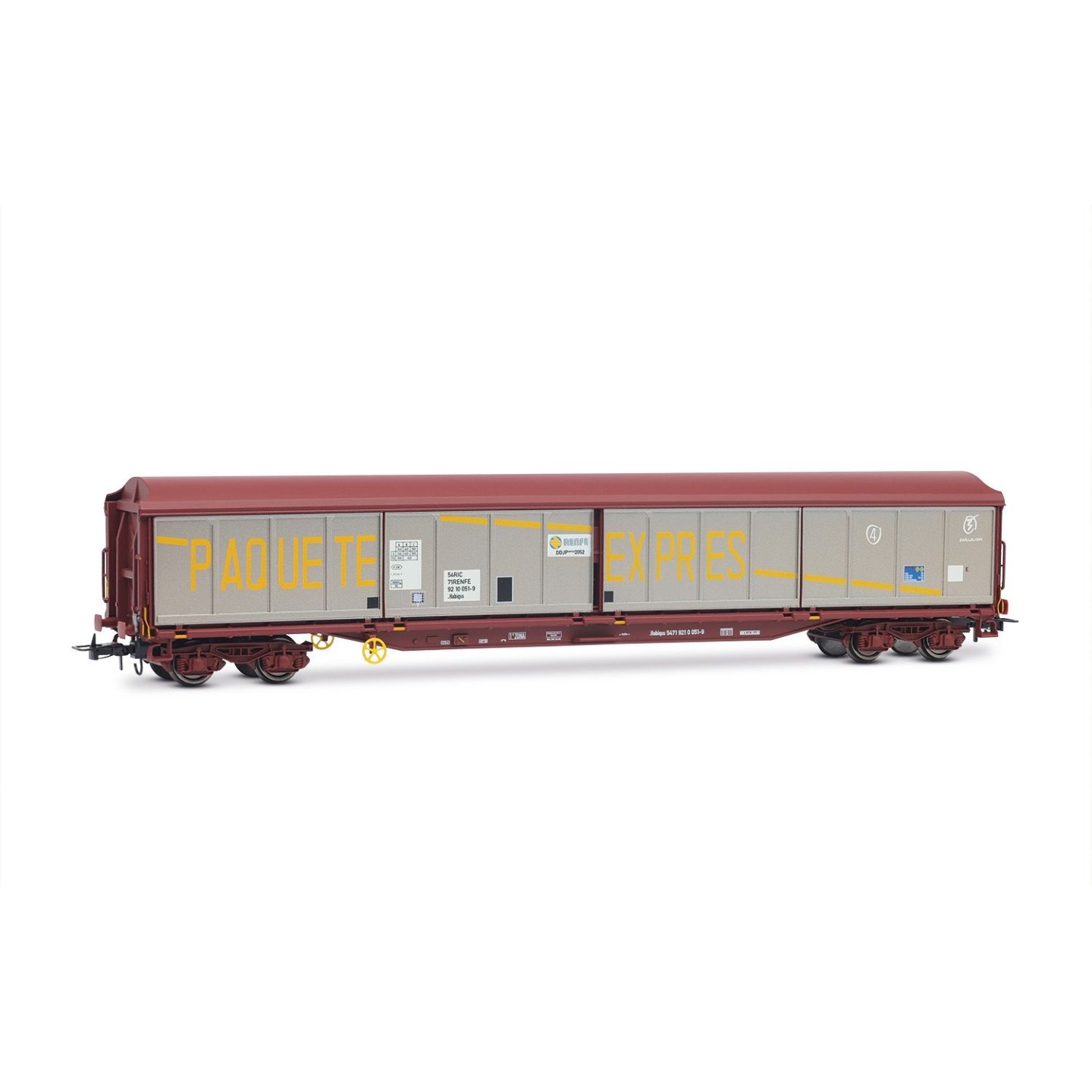 VAGON DDJP PAQUETE-EXPRES" RENFE ELECTROTREN HE6084 ESCALA H0"