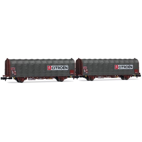 SET 2 VAGONES DE LONA CITRÖEN ARNOLD NH99036 ESCALA N