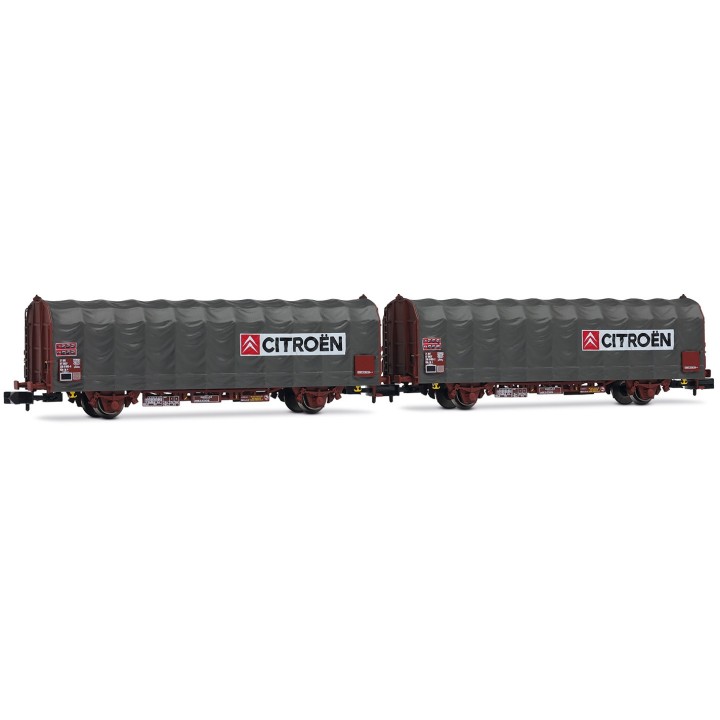 SET 2 VAGONES DE LONA CITRÖEN ARNOLD NH99036 ESCALA N