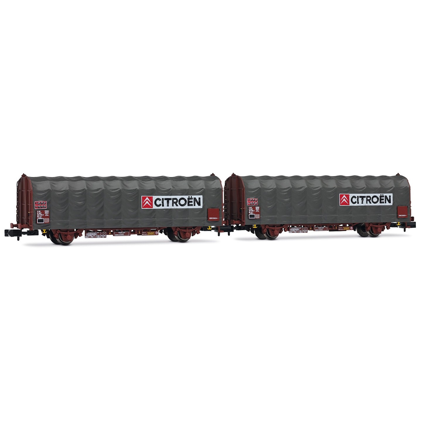 SET 2 VAGONES DE LONA CITRÖEN ARNOLD NH99036 ESCALA N