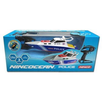 BARCO DE POLICIA RADIOCONTROL NINCO POLICE NH99032
