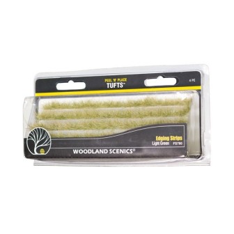 TIRAS DE CESPED VERDE CLARO WOODLAND SCEENICS FS780