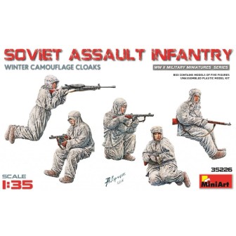 INFANTERIA DE ASALTO SOVIETICA (INVIERNO) MINIART 35226 ESCALA 1/35