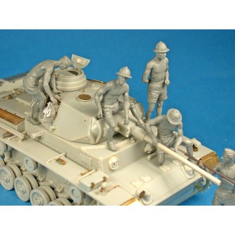 TANQUISTAS ALEMANES AFRIKA KORPS MINIART 35278 ESCALA 1/35