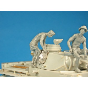 TANQUISTAS ALEMANES AFRIKA KORPS MINIART 35278 ESCALA 1/35