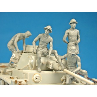 TANQUISTAS ALEMANES AFRIKA KORPS MINIART 35278 ESCALA 1/35