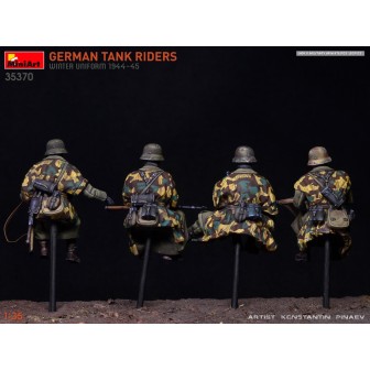 TANQUISTAS ALEMANES INVIERNO 1944-45 MINIART 35370 ESCALA 1/35