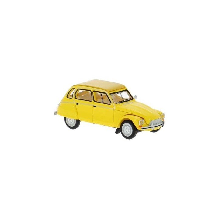CÏTROEN DYANE AMARILLO 1976 BREKINA 14260 ESCALA 1/87