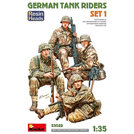 TANQUISTAS ALEMANES MINIART 53022 ESCALA 1/35