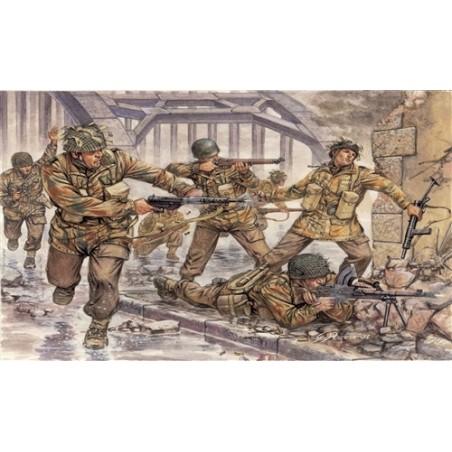 50 PARACAIDISTAS BRITANICOS ITALERI 6034 ESCALA 1/72
