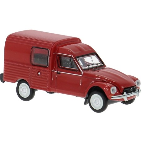 CÏTROEN ACADIANE ROJO 1976 BREKINA 14287 ESCALA 1/87