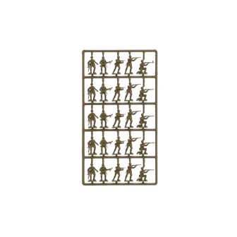 50 SOLDADOS INFANTERIA AMERICANA ITALERI 6046 ESCALA 1/72