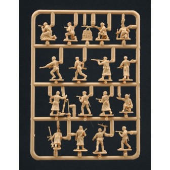 48 SOLDADOS INFANTERIA RUSA DE INVIERNO ITALERI 6069 ESCALA 1/72