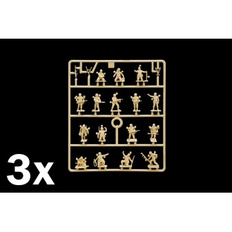 48 SOLDADOS INFANTERIA AMERICANA ITALERI 6120 ESCALA 1/72