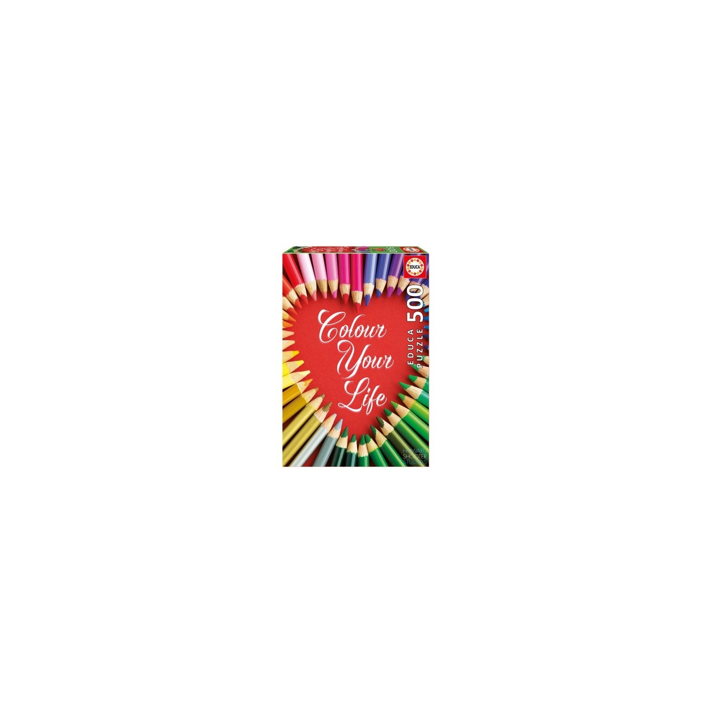 PUZZLE COLOUR YOUR LIFE 500 EDUCA 17081