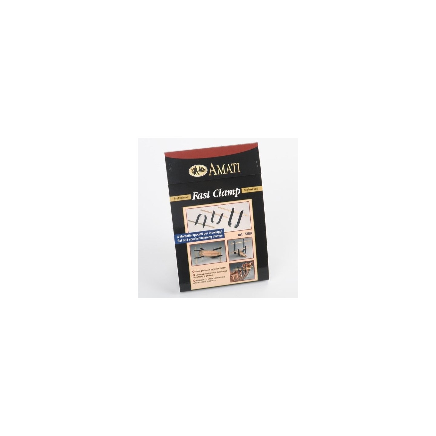 JUEGO 3 PINZAS RAPIDAS AMATI 207389