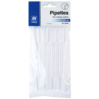 PACK 8 PIPETAS DE 3ml VALLEJO 26003