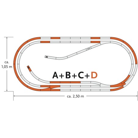 SET VIAS D ROCO 61103 ESCALA  H0