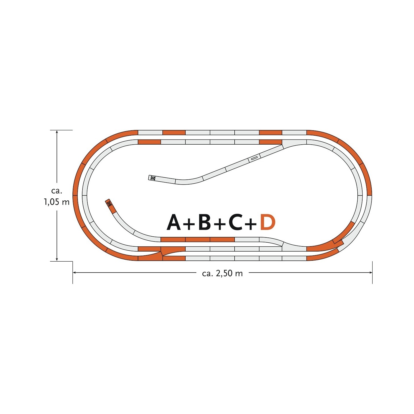 SET VIAS D ROCO 61103 ESCALA  H0