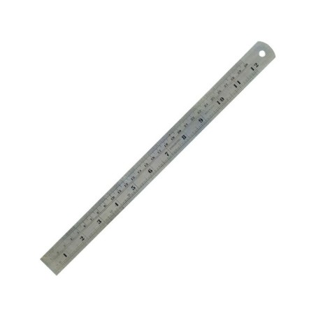 REGLA 30cm ACERO DISMOER 20035
