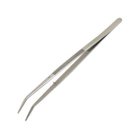 PINZA CURVA LISA DE ACERO INOXIDABLE DISMOER 15005