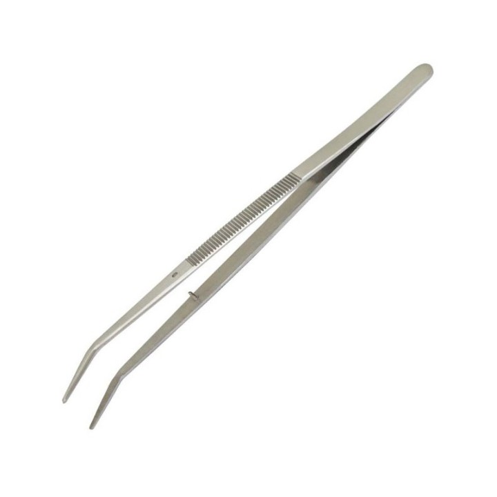 PINZA CURVA LISA DE ACERO INOXIDABLE DISMOER 15005