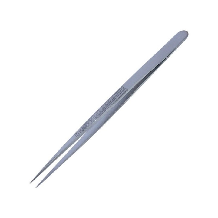 PINZA RECTA LISA ACERO INOXIDABLE DISMOER 15001