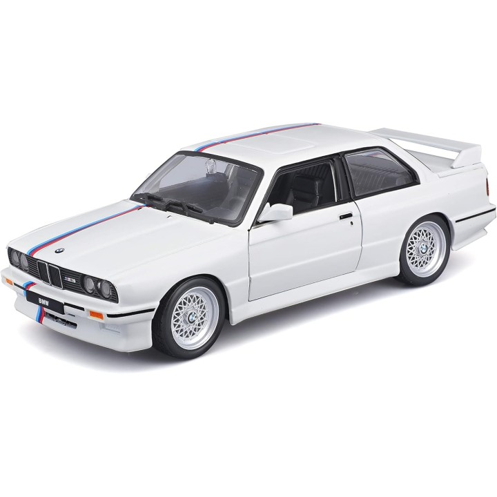 BMW M3 (E30) 1988 BLANCO BURAGO 21100 ESCALA 1/24