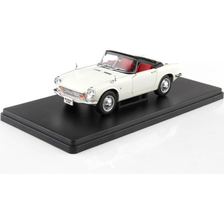 HONDA S800 CONVERTIBLE 1966 BLANCO WHITE BOX 124184 ESCALA 1/24